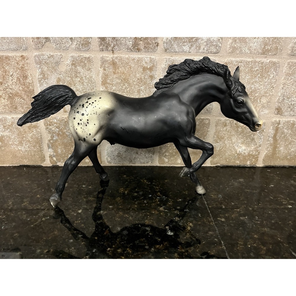 Breyer Traditional Running Stallion Black Blanket Appaloosa #127